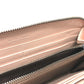 BOTTEGA VENETA 114076 イントレチャート ラウンドファスナー 長財布 レザー レディース ピンク