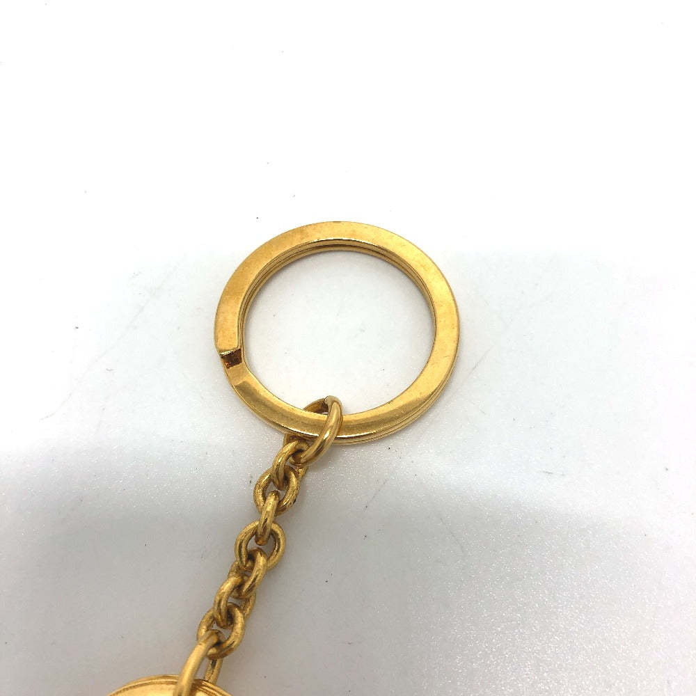 Christian Dior 小物 レディディオール バッグチャーム キーホルダー メタル レディース ゴールド