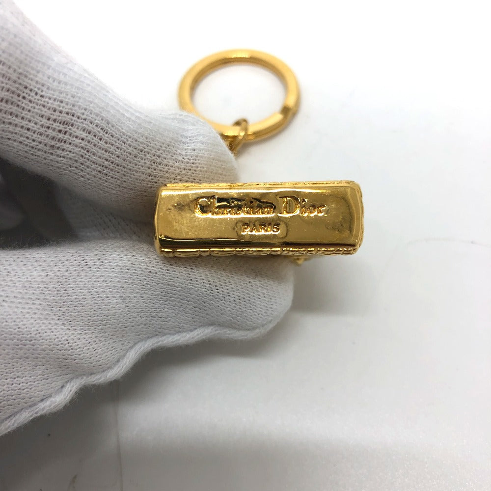 Christian Dior 小物 レディディオール バッグチャーム キーホルダー メタル レディース ゴールド