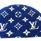 LOUIS VUITTON M46207 モノグラムジャカード パームスプリングス ミニ バックパック リュック カバン バッグ リュックサック ジャガード レディース ブルー