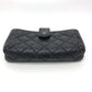 CHANEL CC ココマーク マトラッセ コインケース/小銭入れ ポーチ レザー レディース ブラック