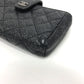 CHANEL CC ココマーク マトラッセ コインケース/小銭入れ ポーチ レザー レディース ブラック