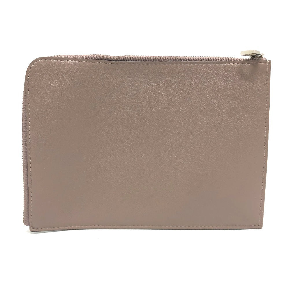 LOUIS VUITTON R99760 L-shaped zipper Pochette Jour PM bag, pouch/flat clutch bag, Taurillon, women's, taupe, beige