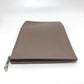 LOUIS VUITTON R99760 L-shaped zipper Pochette Jour PM bag, pouch/flat clutch bag, Taurillon, women's, taupe, beige