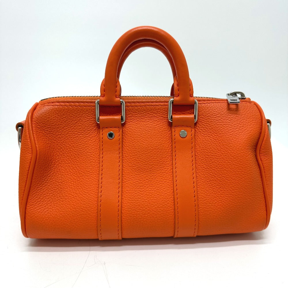 LOUIS VUITTON M81004 LVアエログラム キーポルXS カバン 2WAY 斜め掛け ショルダーバッグ レザー メンズ オレンジ