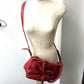 Salvatore Ferragamo DH-21C335 Vara Ribbon/Crossbody Bag, 2-Way/Handbag, Leather, Women's, Red