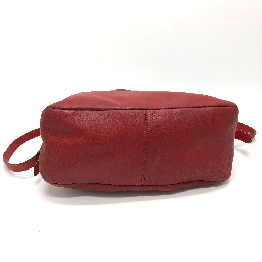 Salvatore Ferragamo DH-21C335 Vara Ribbon/Crossbody Bag, 2-Way/Handbag, Leather, Women's, Red