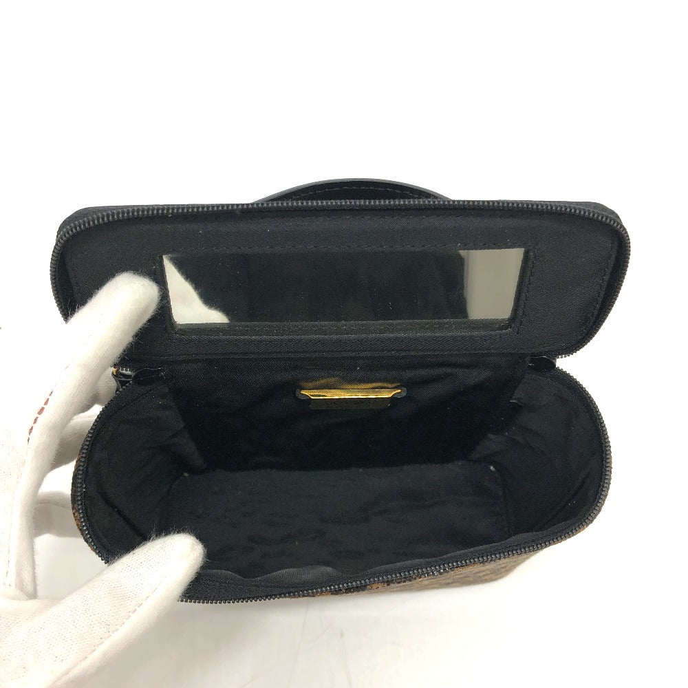 LOEWE Leopard Print Mini Vanity Bag in Brown Leather for Women