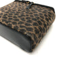 LOEWE Leopard Print Mini Vanity Bag in Brown Leather for Women