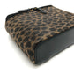LOEWE Leopard Print Mini Vanity Bag in Brown Leather for Women