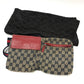 GUCCI 28566 GG/Logo Body Bag/Waist Bag in GG Canvas/Leather, Men's, Red