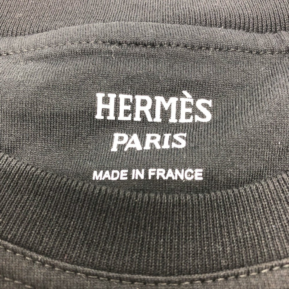 HERMES 刺繍ポケット ドレスワンピ アパレル チュニック 半袖 Tシャツワンピース ワンピース コットン レディース - brandshop-reference