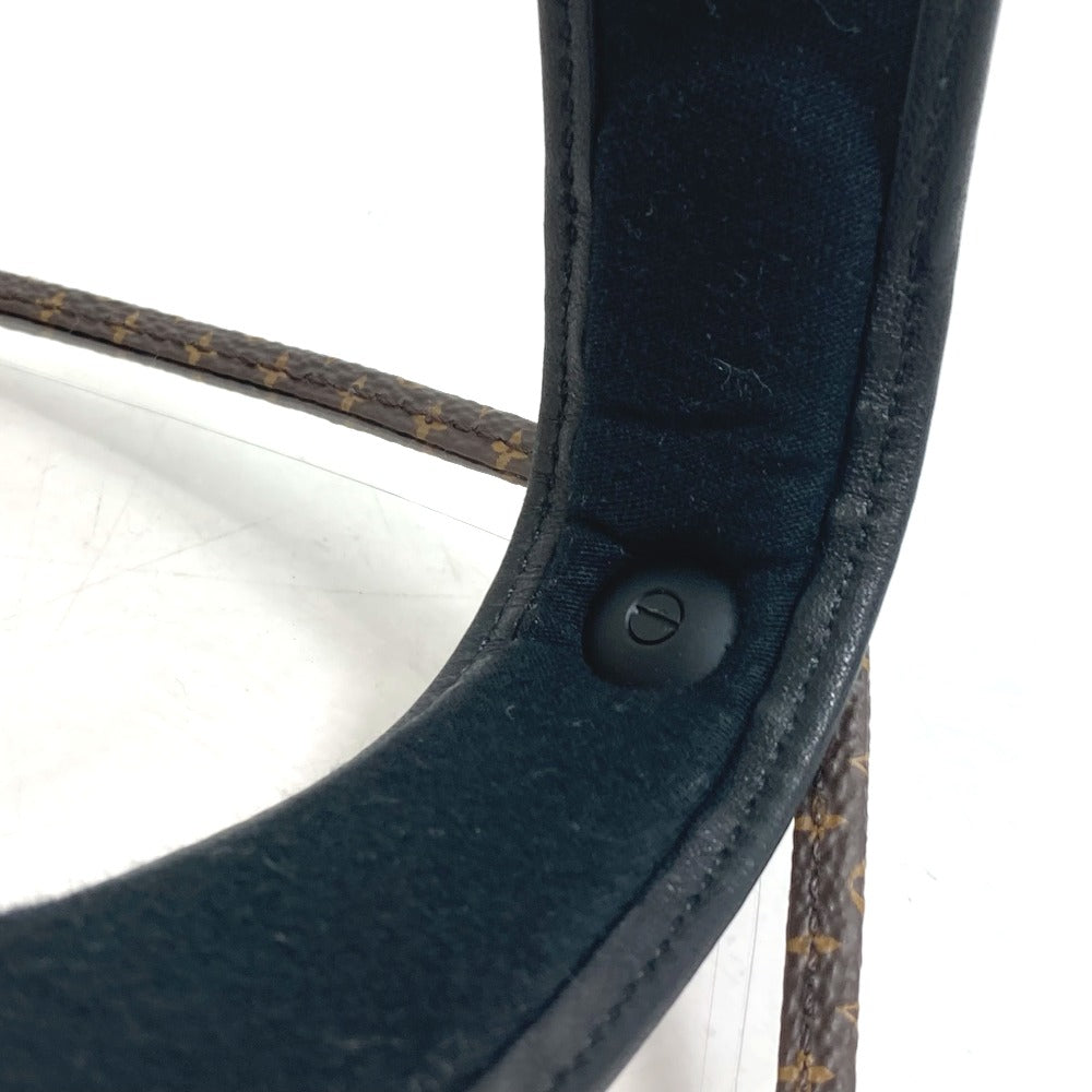 LOUIS VUITTON M76727 モノグラム ビジェール LV シールド 帽子 フェイスシールド サンバイザー モノグラムキャンバス レディース ブラウン