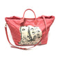 LOUIS VUITTON M94090 Cruise Line Monogram Cabas Nouvelle Vague 2-Way Tote Bag, Nylon, Women's, Pink
