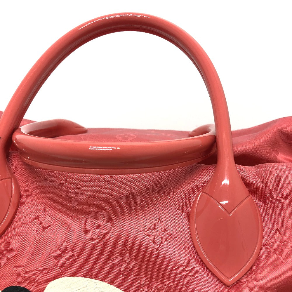 LOUIS VUITTON M94090 Cruise Line Monogram Cabas Nouvelle Vague 2-Way Tote Bag, Nylon, Women's, Pink