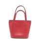 CELINE ミニトート カバン ハンドバッグ レザー レディース レッド