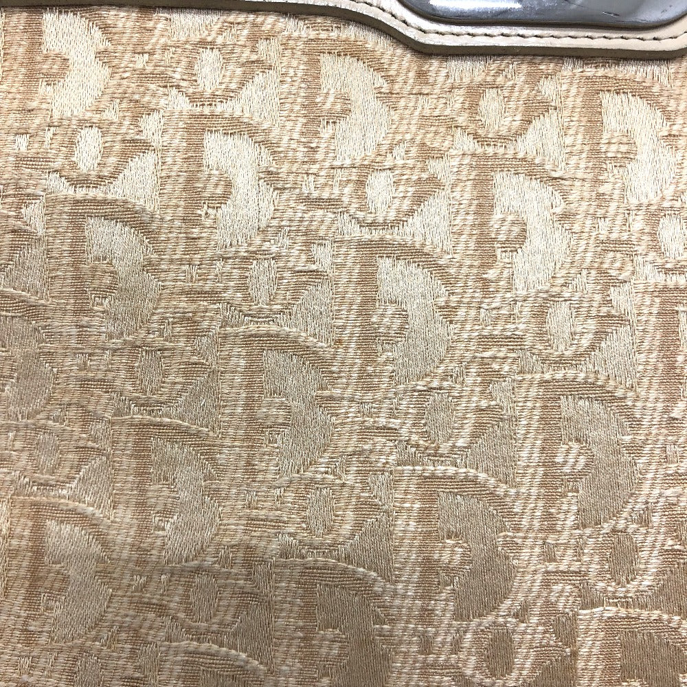 Dior トロッター ヴィンテージ カバン/肩掛け ショルダーバッグ キャンバス レディース ベージュ
