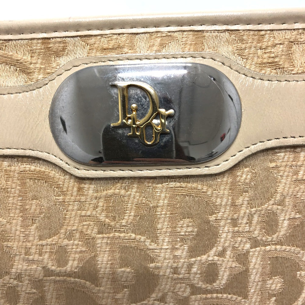 Dior トロッター ヴィンテージ カバン/肩掛け ショルダーバッグ キャンバス レディース ベージュ
