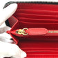 Christian Louboutin パネトーネ スパイクスタッズ ラウンドファスナー 長財布 レザー メンズ ブラック