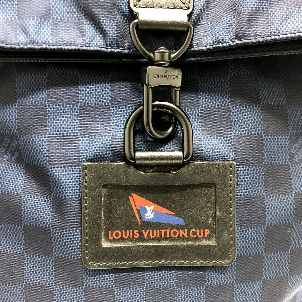 LOUIS VUITTON N41251 ダミエチャレンジ アリゼ ヴィトンカップ 肩掛けカバン ショルダーバッグ ナイロン メンズ ネイビー