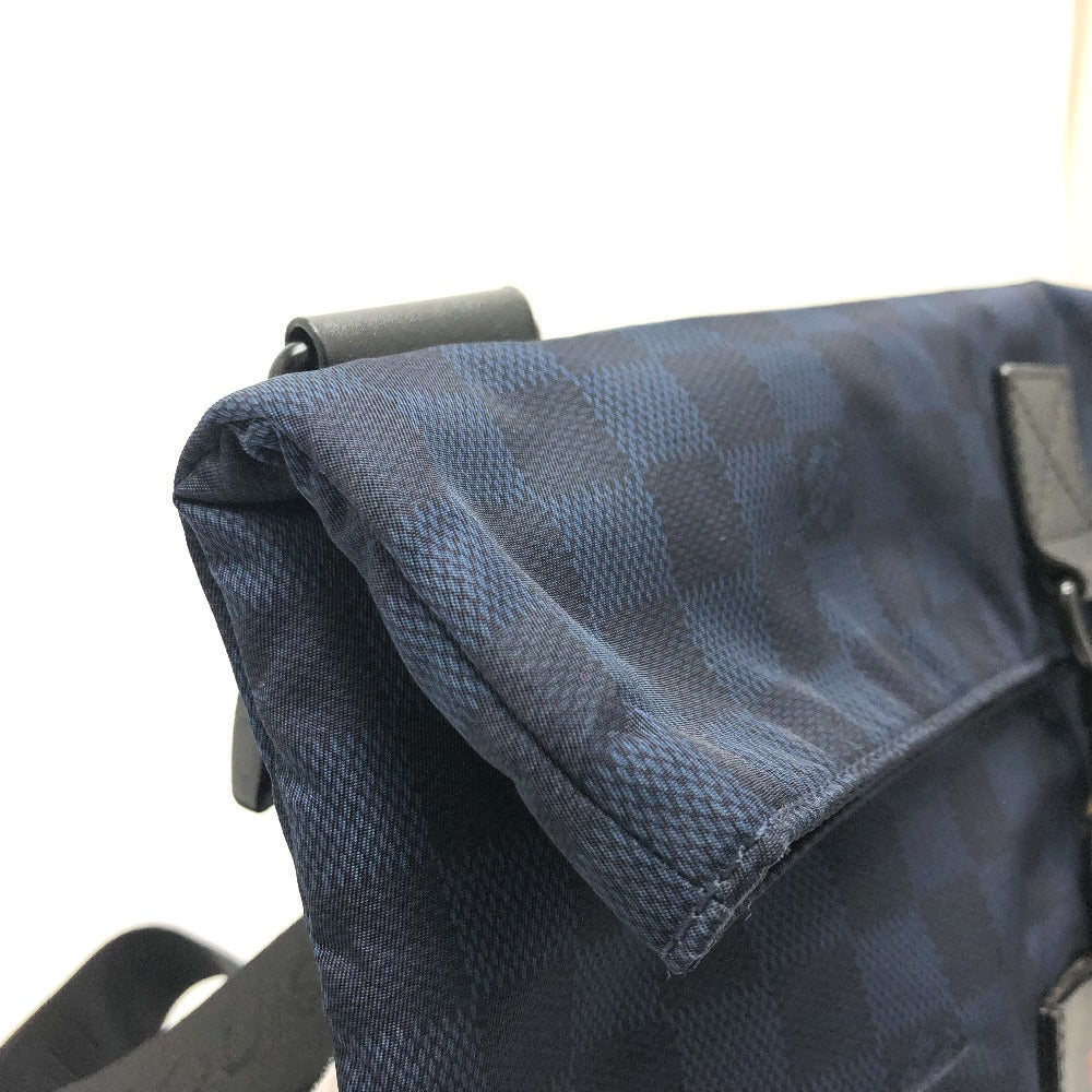 LOUIS VUITTON N41251 ダミエチャレンジ アリゼ ヴィトンカップ 肩掛けカバン ショルダーバッグ ナイロン メンズ ネイビー