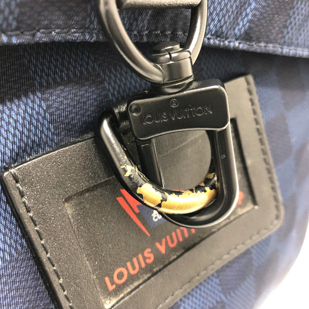 LOUIS VUITTON N41251 ダミエチャレンジ アリゼ ヴィトンカップ 肩掛けカバン ショルダーバッグ ナイロン メンズ ネイビー