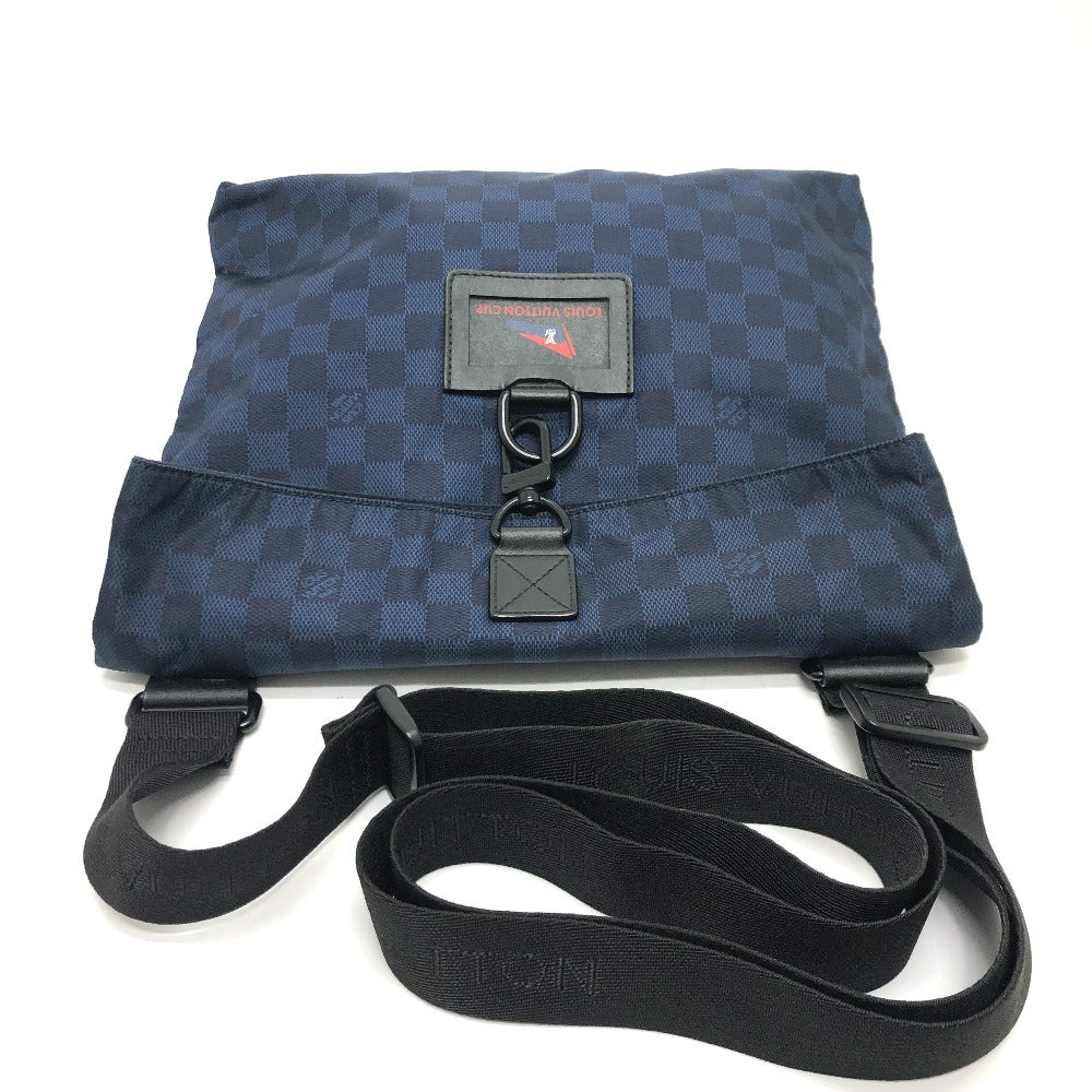 LOUIS VUITTON N41251 ダミエチャレンジ アリゼ ヴィトンカップ 肩掛けカバン ショルダーバッグ ナイロン メンズ ネイビー