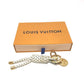 LOUIS VUITTON MP1623 クリストファー・ネメス キーリング・ロープ チャーム キーホルダー GP メンズ ホワイト