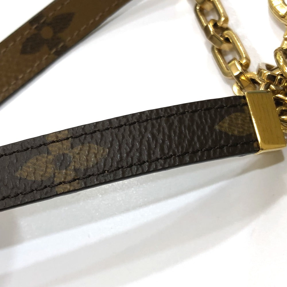 LOUIS VUITTON M69553 モノグラムリバース シェンヌ・ドーフィーヌ キーホルダー キーリング チャーム モノグラムリバースキャンバス レディース ブラウン