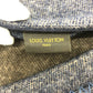 LOUIS VUITTON M70336 ロゴ クッションカバー クッション ウール/カシミヤ ユニセックス ネイビー
