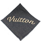 LOUIS VUITTON M70336 ロゴ クッションカバー クッション ウール/カシミヤ ユニセックス ネイビー