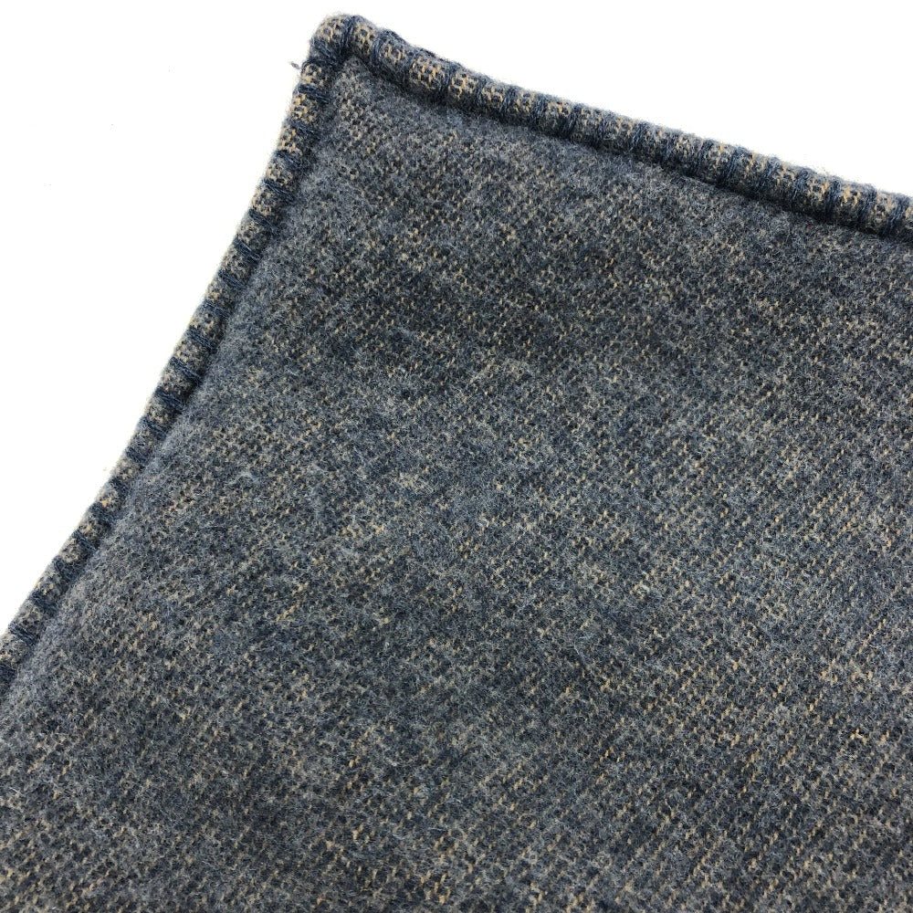 LOUIS VUITTON M70336 ロゴ クッションカバー クッション ウール/カシミヤ ユニセックス ネイビー