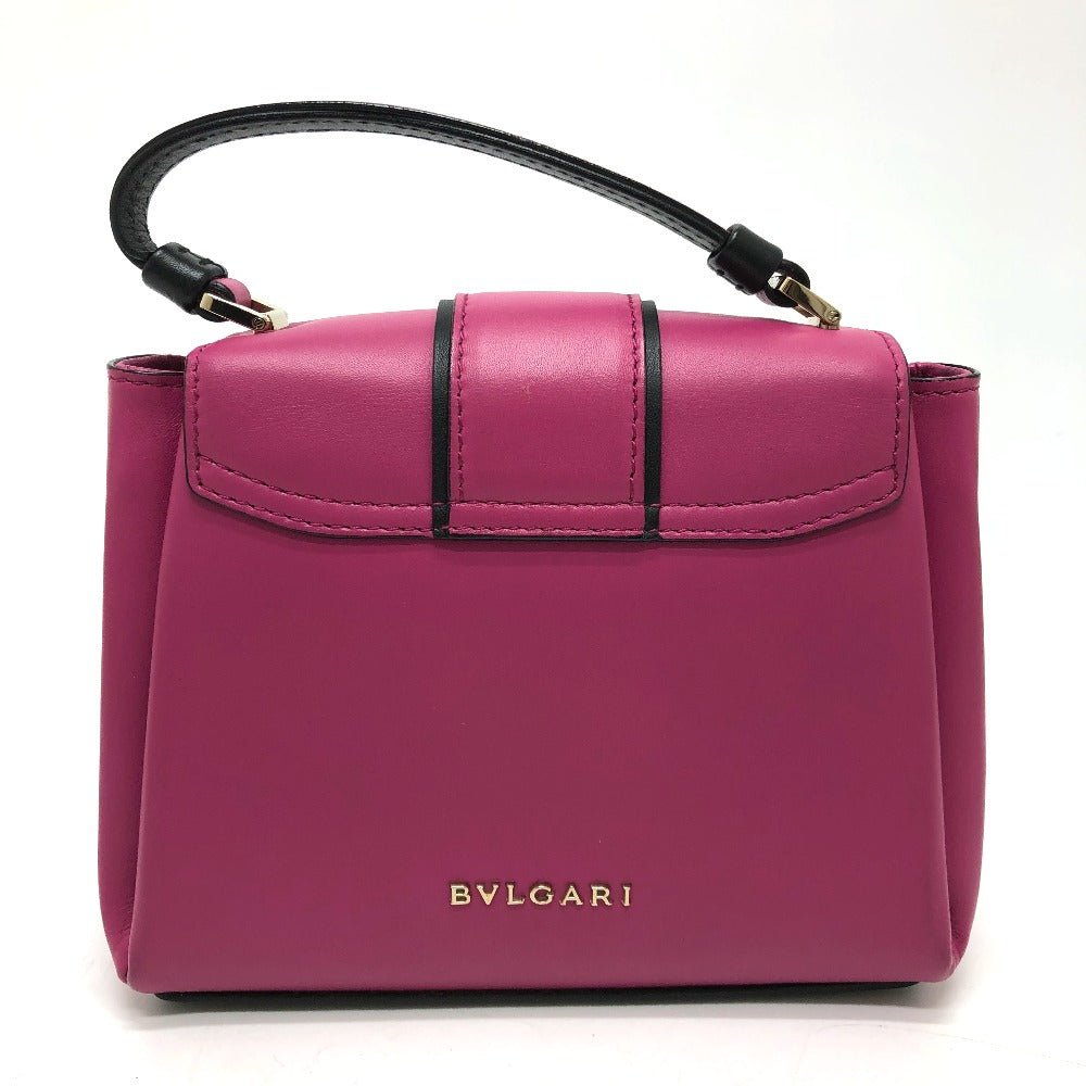 BVLGARI セルペンティ ヴァイパ カバン 2WAYバッグ ショルダーバッグ ショルダーバッグ レザー レディース ピンク - brandshop-reference