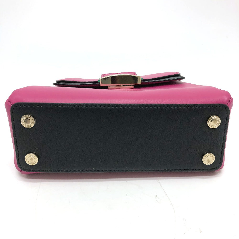 BVLGARI セルペンティ ヴァイパ カバン 2WAYバッグ ショルダーバッグ ショルダーバッグ レザー レディース ピンク - brandshop-reference