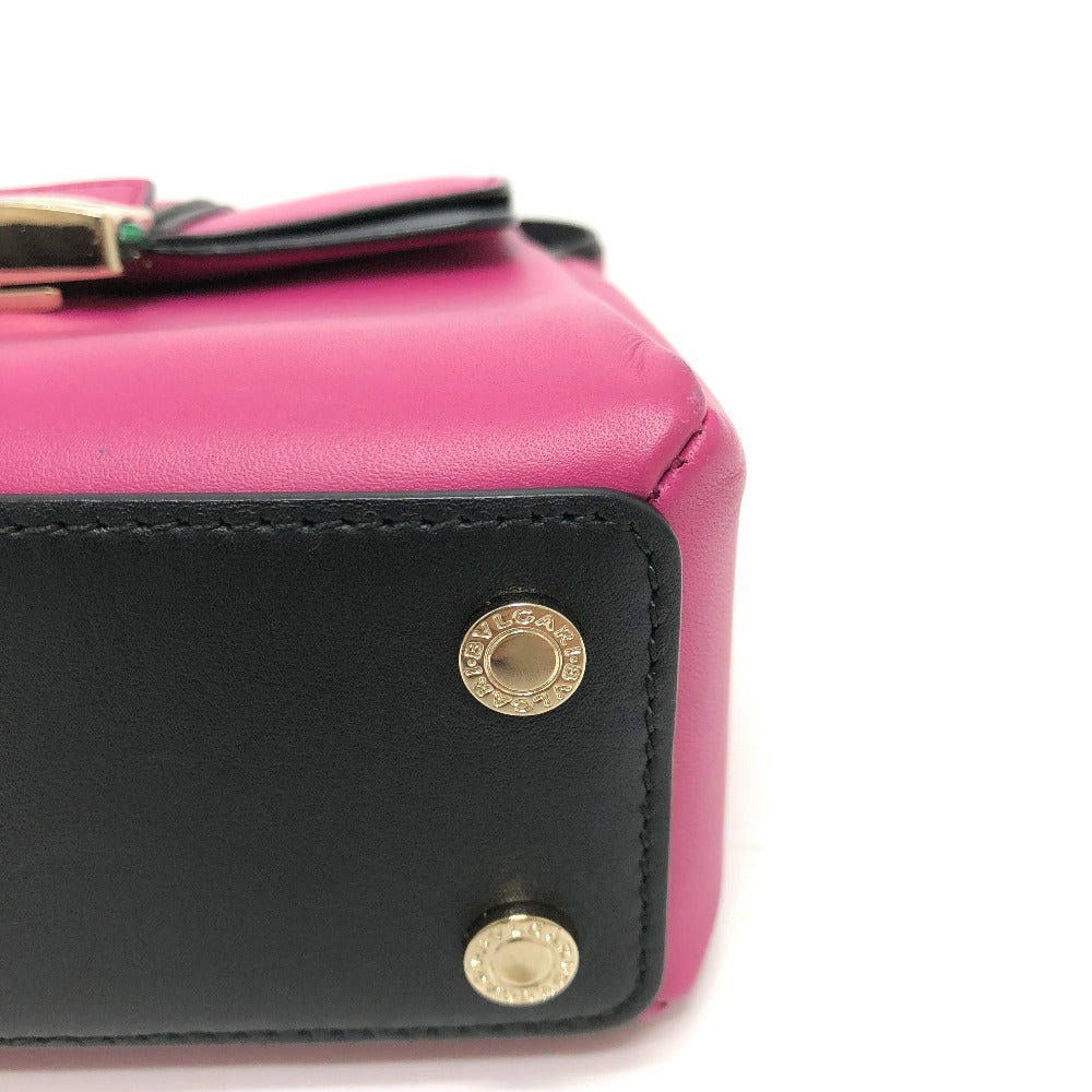 BVLGARI セルペンティ ヴァイパ カバン 2WAYバッグ ショルダーバッグ ショルダーバッグ レザー レディース ピンク - brandshop-reference