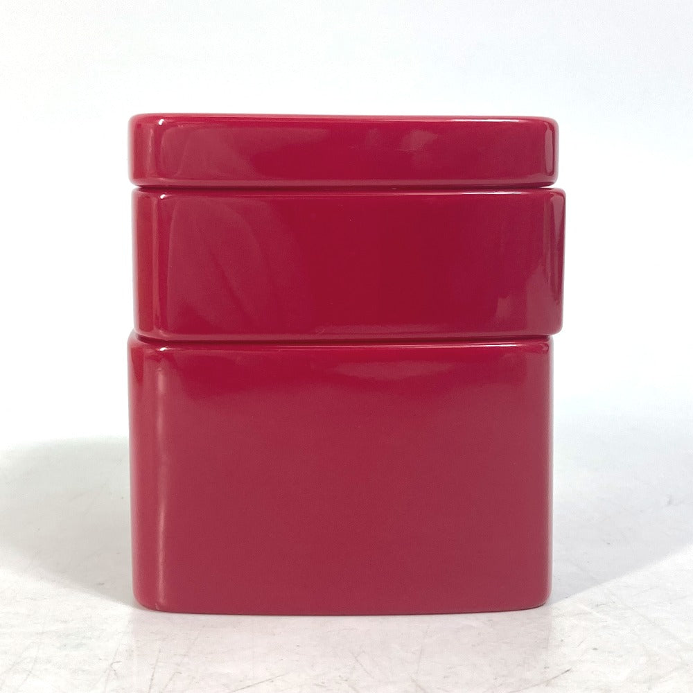 LOUIS VUITTON Square LV Logo 3-Piece Bracelet/Bangle Set in Red, Plastic, for Women