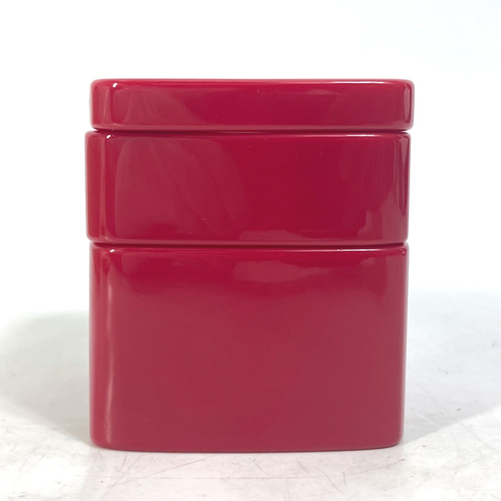 LOUIS VUITTON Square LV Logo 3-Piece Bracelet/Bangle Set in Red, Plastic, for Women