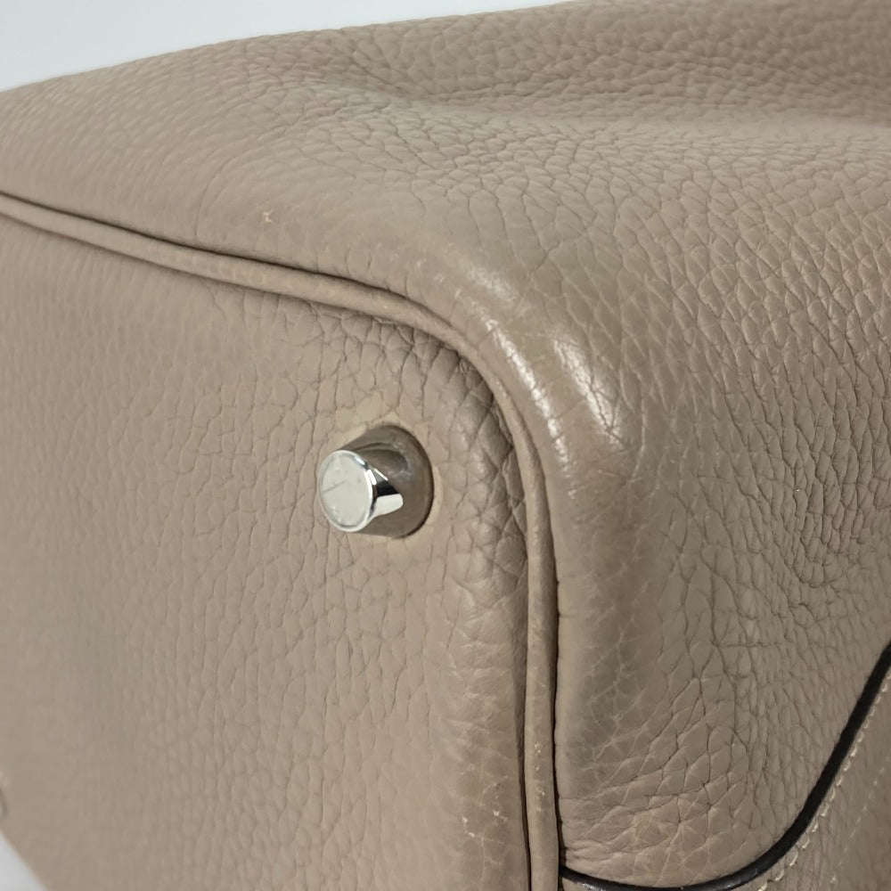 HERMES Picotin Lock PM 18 Tote Bag/Handbag in Taurillon Clemence Leather, Tourtiere Gray, for Women