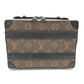 LOUIS VUITTON M45935 Monogram Macassar Handle Soft Trunk Shoulder Bag in Monogram Macassar Canvas, Men's, Brown
