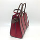 LOUIS VUITTON M42889 モノグラム ヴェリートートMM 2WAY トートバッグ レザー レディース レッド