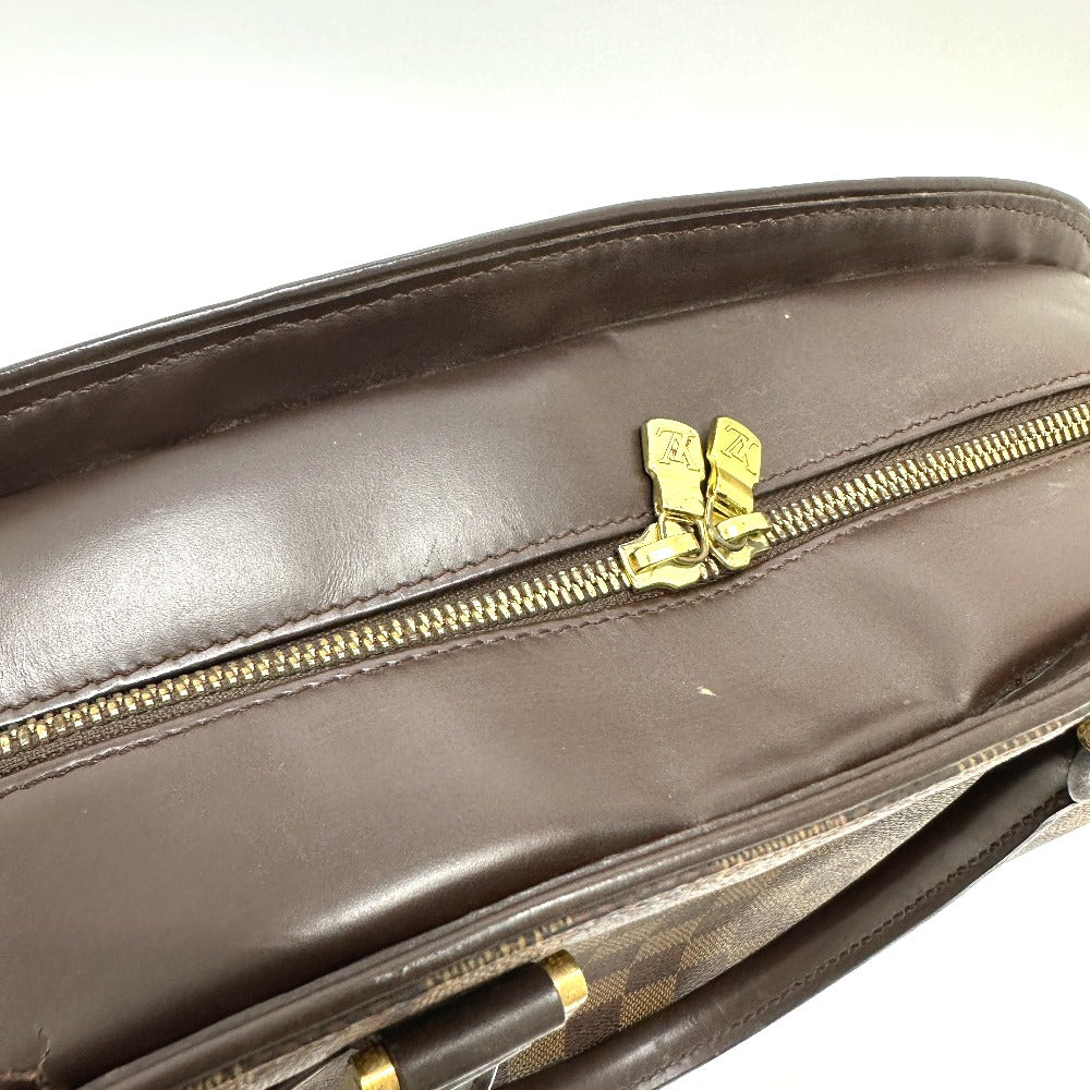 LOUIS VUITTON N51282 ダミエ サリアオリゾンタル カバン ハンドバッグ ダミエキャンバス レディース エベヌ ブラウン