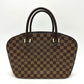 LOUIS VUITTON N51282 ダミエ サリアオリゾンタル カバン ハンドバッグ ダミエキャンバス レディース エベヌ ブラウン