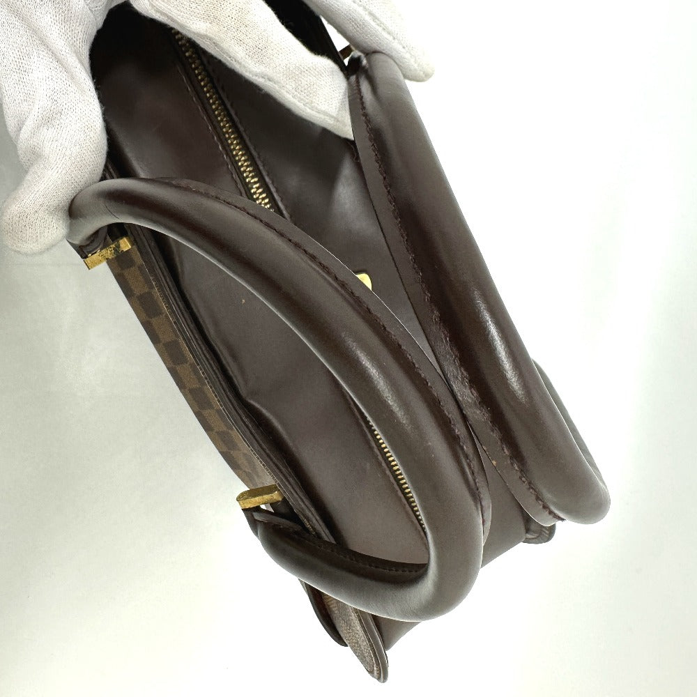LOUIS VUITTON N51282 ダミエ サリアオリゾンタル カバン ハンドバッグ ダミエキャンバス レディース エベヌ ブラウン