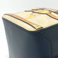LOUIS VUITTON M52350 トロンプ ルイユ チェーン 2WAY ハンドバッグ レザー レディース ブラック/ベージュ