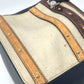 LOUIS VUITTON M52350 トロンプ ルイユ チェーン 2WAY ハンドバッグ レザー レディース ブラック/ベージュ