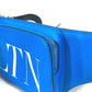 VALENTINO TY0B0719 VLTN Logo Body Bag, Crossbody Shoulder Bag, Waist Bag, Leather, Men's, Blue