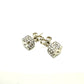 LOUIS VUITTON M64879 Boucle d'oreille Fast Flower Strass Stud Earrings in Silver, Metal, for Women