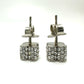LOUIS VUITTON M64879 Boucle d'oreille Fast Flower Strass Stud Earrings in Silver, Metal, for Women