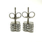 LOUIS VUITTON M64879 Boucle d'oreille Fast Flower Strass Stud Earrings in Silver, Metal, for Women