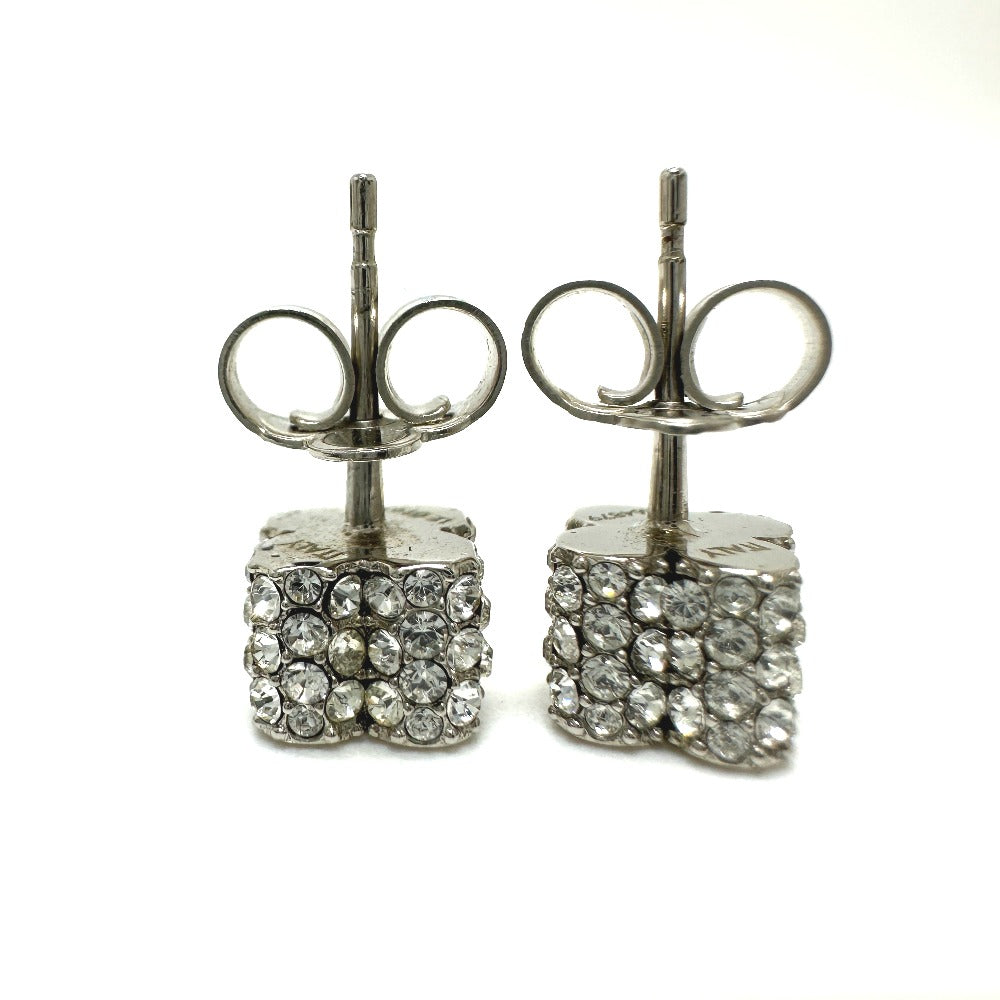 LOUIS VUITTON M64879 Boucle d'oreille Fast Flower Strass Stud Earrings in Silver, Metal, for Women
